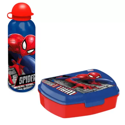 Marvel Spiderman kulacs + uzsonnás doboz szett termékfotó