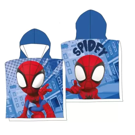 Marvel Spiderman microfibre poncho beach towel termékfotója