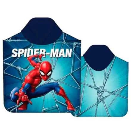 Spider-Man mikroszálas poncsó törölköző termékfotója