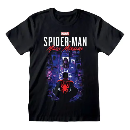 Spider-Man Miles Morales Video Game City Overwatch póló termékfotó