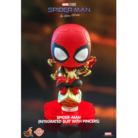 Spider-Man: No Way Home Cosbi Mini figura Spider-Man (Integrated Suit) 8 cm termékfotója