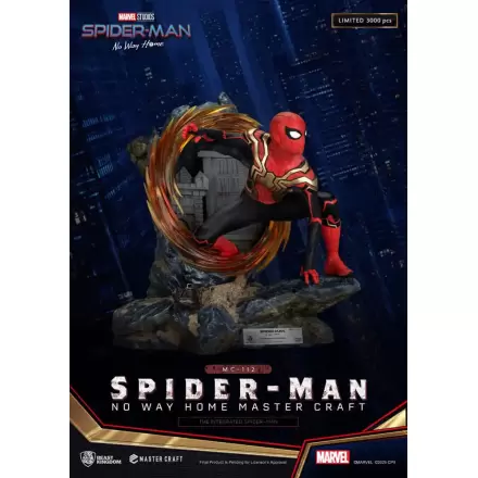 Spider-Man: No Way Home Master Craft The Integrated Spider-Man szobor figura 31 cm termékfotó