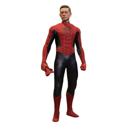 Spider-Man: No Way Home Movie Masterpiece 1/6 Friendly Neighborhood Spider-Man akciófigura 30 cm termékfotója