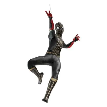 Spider-Man: No Way Home Movie Masterpiece 1/6 Spider-Man (Black & Gold Suit) akciófigura 30 cm termékfotója