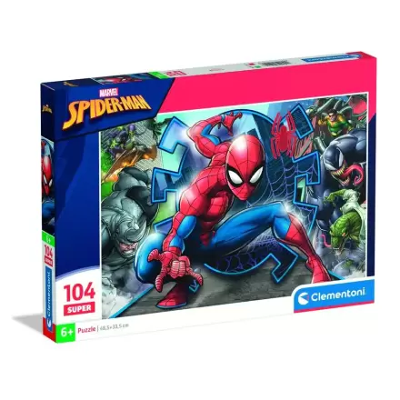 Spider-Man super puzzle 104db-os termékfotója