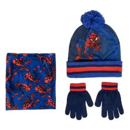 Spider-Man téli sapka és csősál csomag kesztyű termékfotó