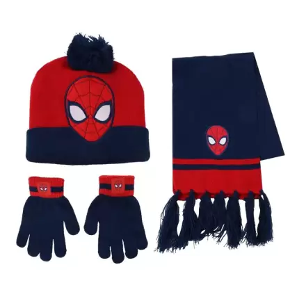 Spider-Man téli sapka, kesztyű és csősál csomag  termékfotó