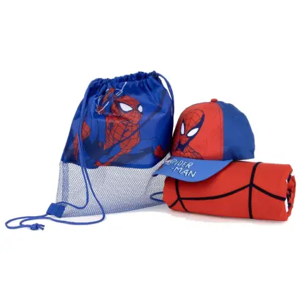 Spider-Man törölköző, táska és sapka csomag termékfotó