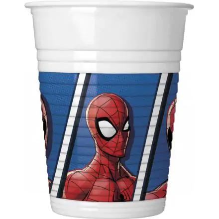 Spiderman Team Up, Pókember műanyag pohár 8 db-os 200 ml termékfotó