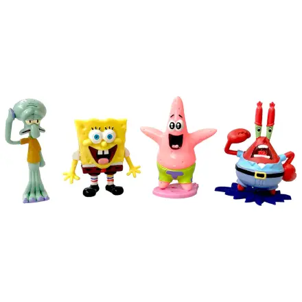 Sponge Bob 4 db-os figura csomag termékfotó
