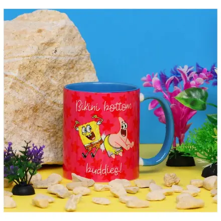 SpongeBob Bikini Bottom Buddies Inner Colored bögre 325ml termékfotó