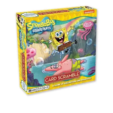SpongeBob Card Scramble Angol nyelvű társasjáték termékfotója