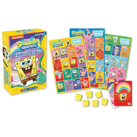 SpongeBob Family Bingo Angol nyelvű társasjáték termékfotója