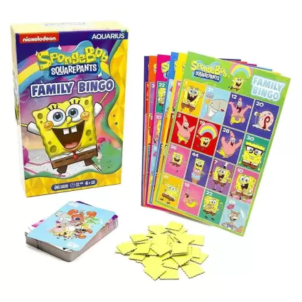 SpongeBob Family Bingo Angol nyelvű társasjáték termékfotója