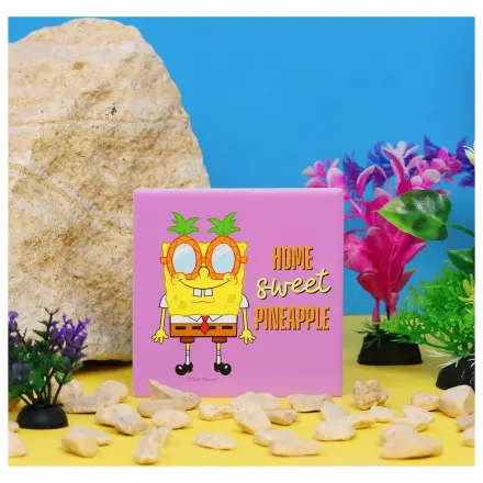 SpongeBob Home Sweet Pineapple kerámia Square poháralátét étkészlet termékfotó