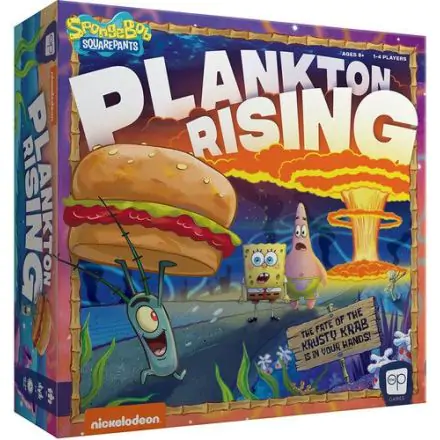 SpongeBob Plankton Rising Angol nyelvű társasjáték termékfotó