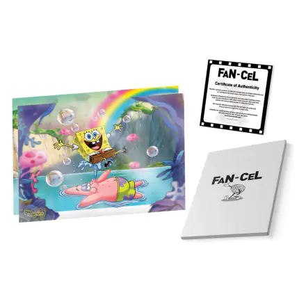 SpongeBob SquarePants Art Print Limitált kiadás Fan-Cel 36 x 28 cm termékfotó