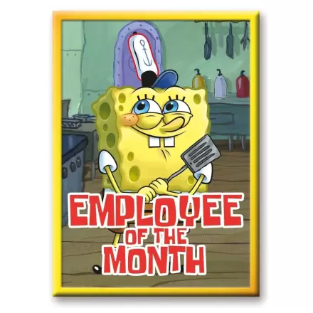 SPONGEBOB SQUAREPANTS Employee of the Month Magnet termékfotója