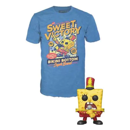 Spongebob Squarepants Funko POP! figura és póló csomag Spongebob Band termékfotója