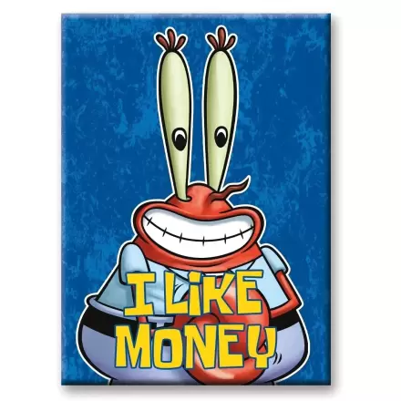 SPONGEBOB SQUAREPANTS I Like Money hűtőmágnes 6.3x8.9cm termékfotó