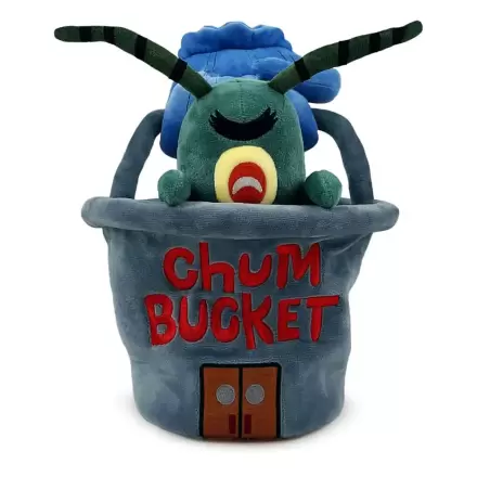 SpongeBob SquarePants Plush Figure Plankton Chum Bucket 22 cm termékfotója