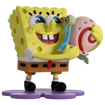 SpongeBob SquarePants Vinyl figura Spongebob & Gary 9 cm termékfotó