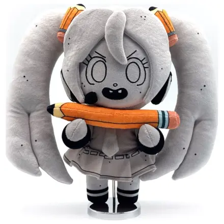 SpongeBob SquarePants x Hatsune Miku DoodleBob Miku plüss figura 22 cm     termékfotó