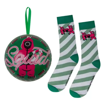 Squid Game Christbaumschmuck mit Anti-Rutsch Socken 35-45 termékfotója