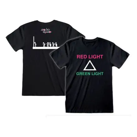 Squid Game Red Light Green Light (with back Print) póló termékfotó