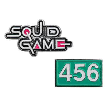 Squid Game Squid Game & Player 456 2 db-os kitűző csomag termékfotója