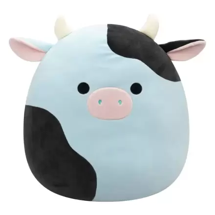 Squishmallows Blue and Black Cow Cillian plüss figura 50 cm termékfotója