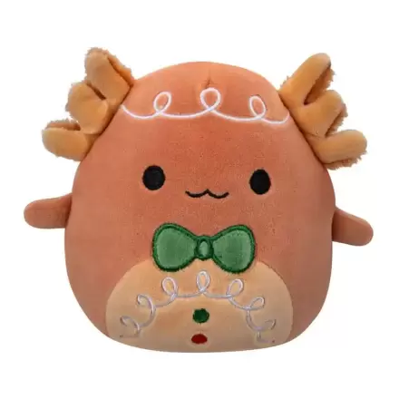 Squishmallows Brown Gingerbread Axolotl plüss figura 12 cm termékfotó
