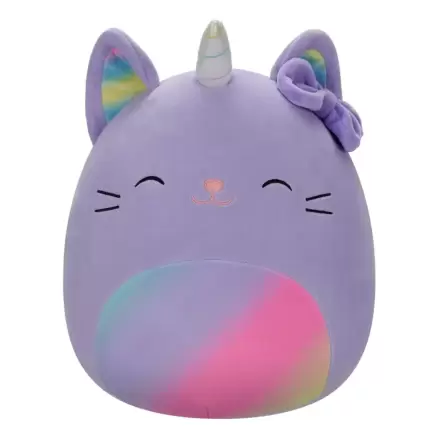 Squishmallows Caticorn with Rainbow Pastel Belly and Bow Cienna plüss figura 30 cm termékfotó