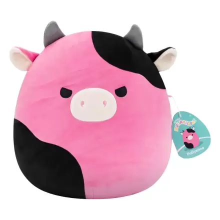 Squishmallows Pollyanna the Black and Pink Cow plüss figura 30 cm termékfotó