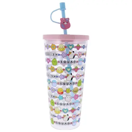 Squishmallows Squish Squad pohár szívószállal 700 ml termékfotó