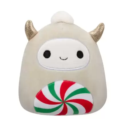 Squishmallows White Yeti with Peppermint Swirl Belly plüss figura 12 cm termékfotó
