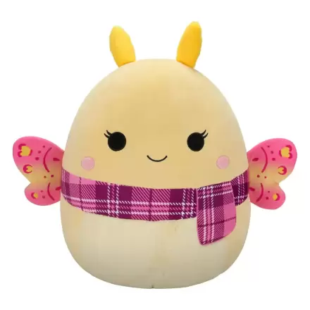 Squishmallows Yellow Moth with Pink Plaid Scarf Miry plüss figura 50 cm termékfotója