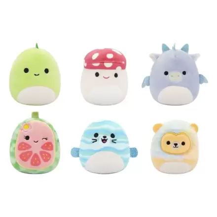 Squishville Mini Squishmallows B 6 db-os plüss figura csomag 5 cm termékfotója