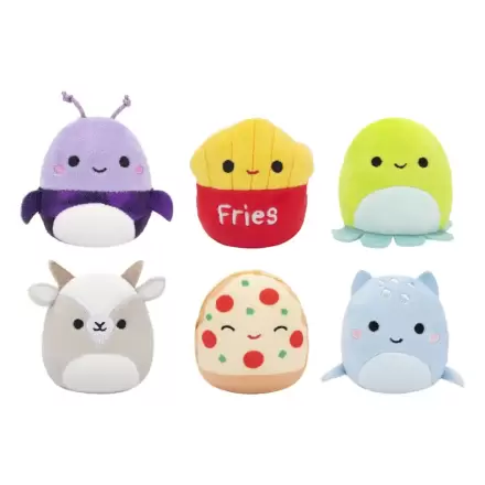 Squishville Mini Squishmallows D 6 db-os plüss figura csomag 5 cm termékfotója