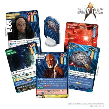 Star Trek: Captain's Chair Card Game: Duty and Honor Angol nyelvű kártyajáték termékfotó