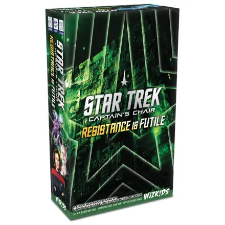 Star Trek: Captain's Chair Card Game: Resistance is Futile Angol nyelvű kártyajáték termékfotó