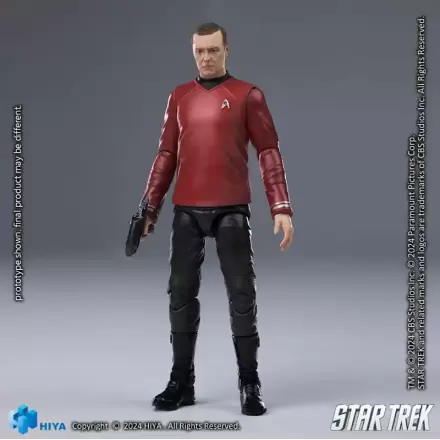 Star Trek Exquisite 1/18 Star Trek 2009 Scotty Mini akciófigura 10 cm termékfotó
