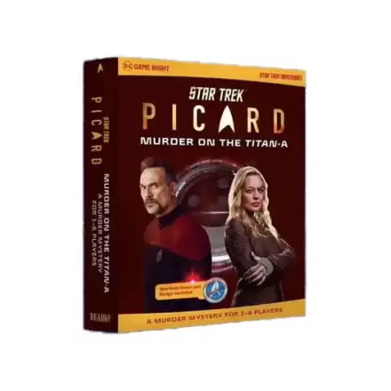 Star Trek Picard Murder Mystery Game Murder on the Titan-A Angol nyelvű termékfotó