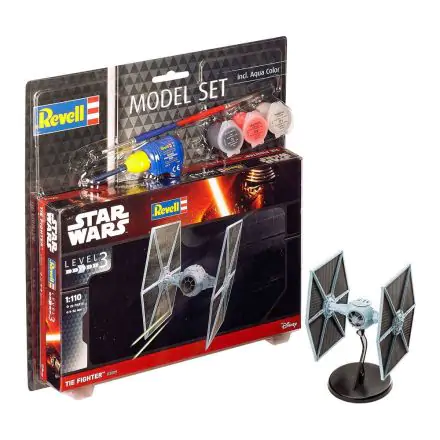 Star Wars 1/110 Model Set TIE Fighter modell készlet 9 cm termékfotója