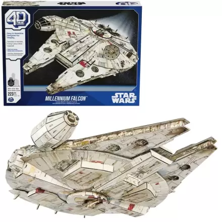 Star Wars: 4D Build - Millenium Falcon 3D Puzzle termékfotója