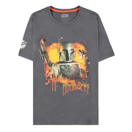 Star Wars Acid Wash Boba Fett póló termékfotó