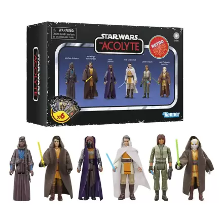 Star Wars: Acolyte Retro Collection 6db-os akciófigura csomag 10 cm termékfotó