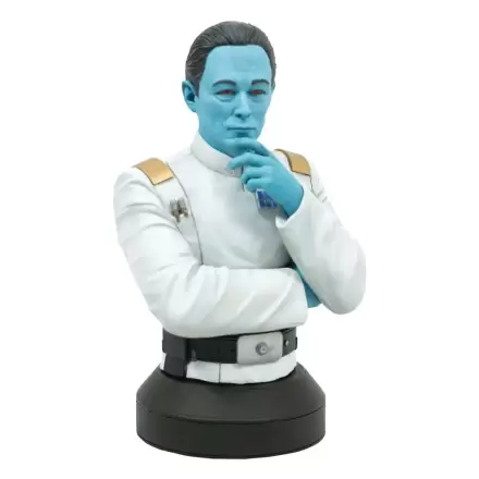 Star Wars: Ahsoka 1/6 Admiral Thrawn mellszobor figura 15 cm termékfotó