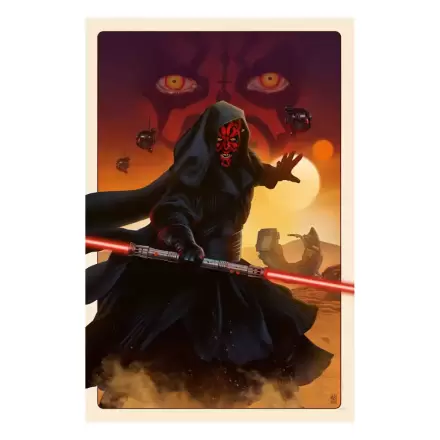 Star Wars Art Print Darth Maul: The Phantom Menace 41 x 61 cm - unframed termékfotója