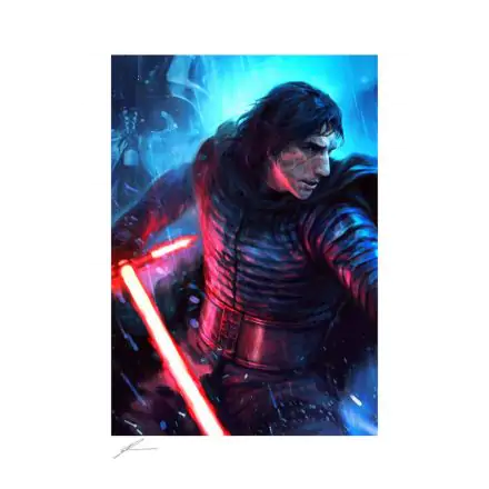 Star Wars Art Print The Duel: Kylo Ren 46 x 61 cm poszter termékfotó